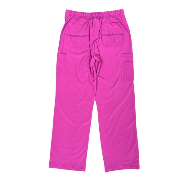 Women's CARHARTT Force Cross Flex Utility Pink Scrub Bootcut Pants- Size S - Picture 4 of 9